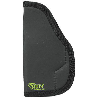 Sticky Holsters Large IWB/Pkt & Ambi Mid-sized Glocks and 19/23/48 Sticky Holster LG-2 in Black