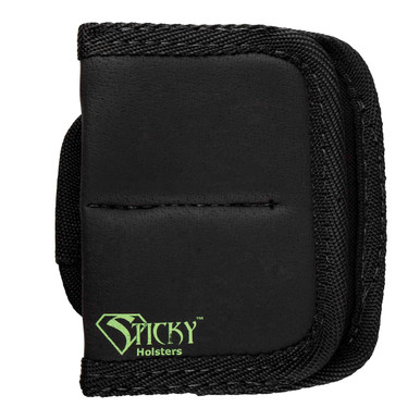 Sticky Holsters 2 Pack OWB Magazine Carrier for Smaller and Single Stack Mags Mini Mag Pouch MMPx2 in Black - sticky holsters