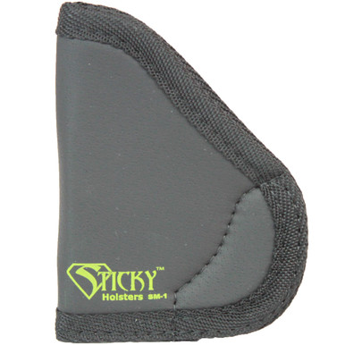 Sticky Holsters 2 Pack IWB/Pocket Magazine Carrier for Large, Double Stack, and .45ACP Mags Mag Sleeve MSx2 in Black - sticky holsters