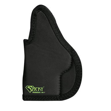 Sticky Holsters Optics Ready IWB/Pkt & Ambi Glock 42/43(X)/26/27, Ruger Max9, S&W Shield Plus/X w/Light/Laser Sticky Holster OR-5 Mod in Black