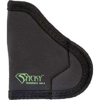 Sticky Holsters Small IWB/Pkt & Ambi Fits Beretta Bobcat/Tomcat, Micro Handguns up to 2.5" Bbl Sticky Holster SM-1 in Black