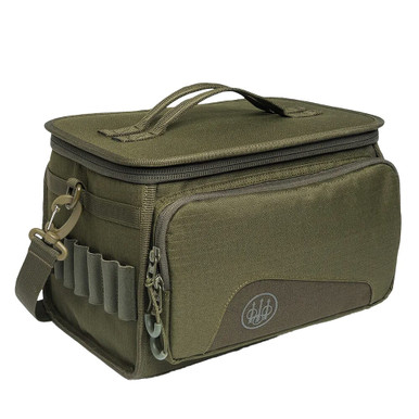 Beretta GameKeeper EVO Green Moss/Brown Bark 150-Cartridge Bag BS372T226207V7UNI - Excellent Condition 8417, 12.5" Large x 8" W x 8" H - Beretta