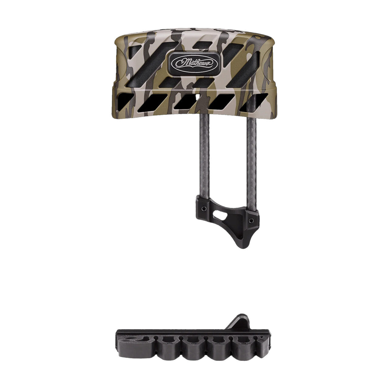Mathews Archery Mathews Low Pro Quiver Fixed Bottomland RH 81202 in Mossy Oak Bottomland - Mathews Archery