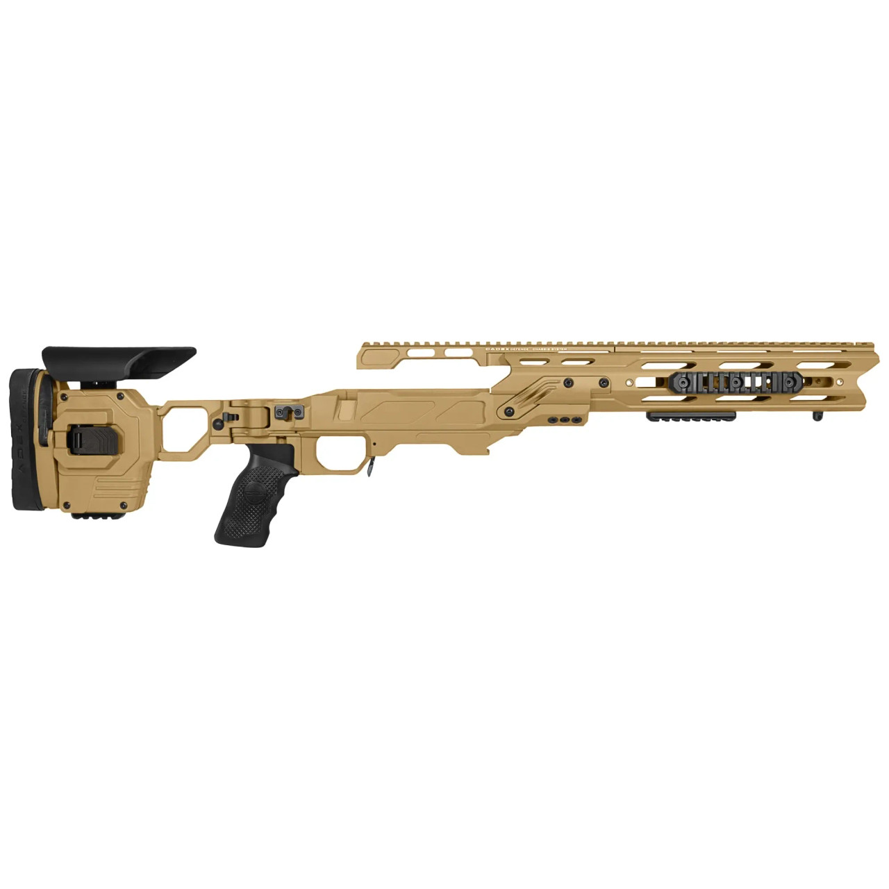 Cadex Defense Cadex Dual Strike 1.600" model Chassis for Stiller Compatible .375CT Cal./.408CT Cal. Cadex Mag STKDL-STC-RH-XL6-S-40G-TAN