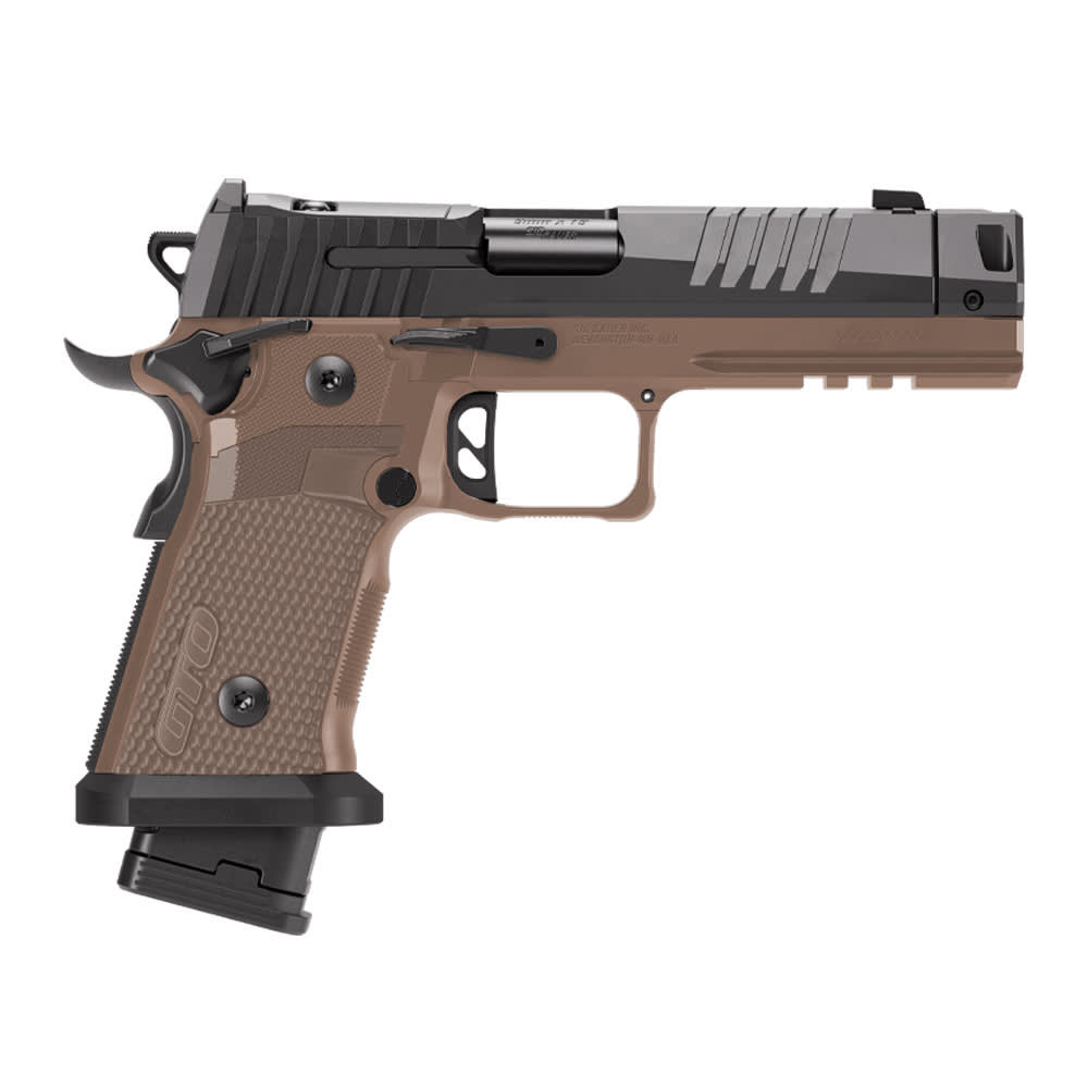 Sig Sauer P211 GTO Combat 9mm 4.4" Bbl SAO X-Ray3 Coyote G-10 Grip Optic Ready Compensator Pistol w/(1) 23rd & (2) 21rd Mag 211F-9-GTO-CBT