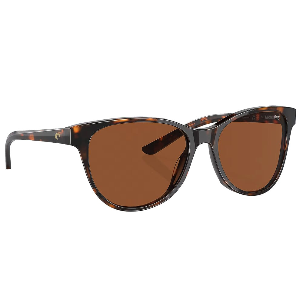 Costa Del Mar Costa Catherine Tortoise Frame Sunglasses w/Copper 580G Lenses 06S2012-20120157 - Costa Del Mar