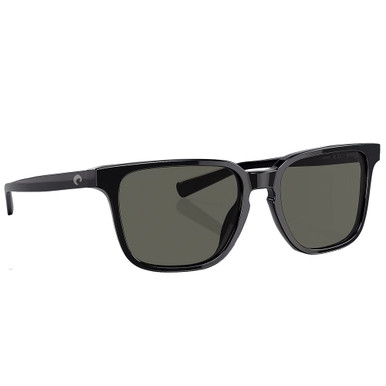 Costa Del Mar Costa Kailano Black Frame Sunglasses w/Gray 580G Lenses 06S2013-20130153 - Costa Del Mar
