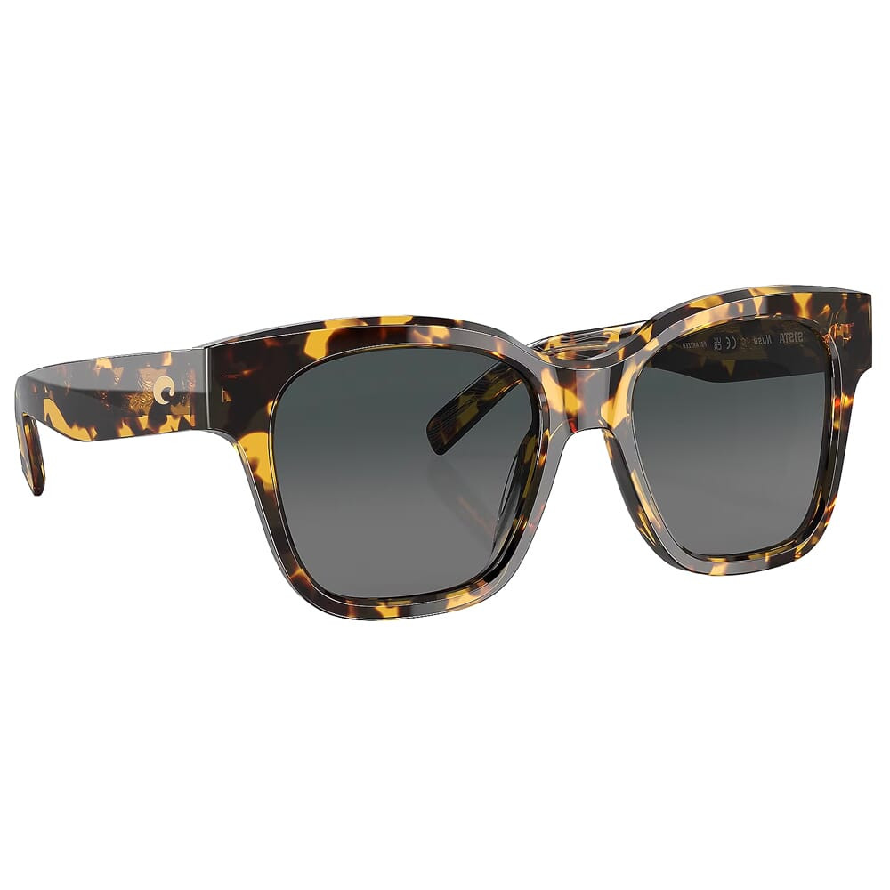 Costa Del Mar Costa Nusa Tortoise Frame Sunglasses w/Gray Gradient 580G Lenses 06S2016-20160254