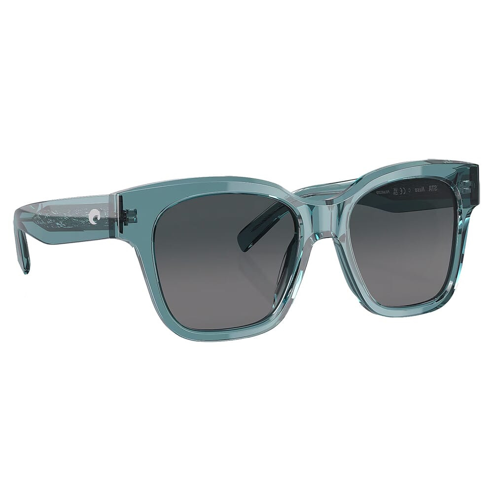 Costa Del Mar Costa Nusa Crystal Aquamarine Frame Sunglasses w/Gray Gradient 580G Lenses 06S2016-20160454 - Costa Del Mar