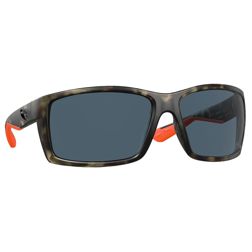 Costa Del Mar Costa Reefton Wetlands (Blaze Orange) Frame Sunglasses w/Gray 580P Lenses 06S9007-90074764 - Costa Del Mar