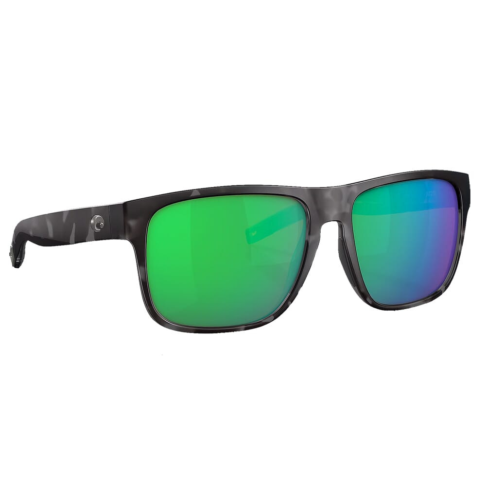 Costa Del Mar Costa Spearo XL Tiger Shark Frame Sunglasses w/Green Mirror 580P Lenses 06S9013-90131359 - Costa Del Mar
