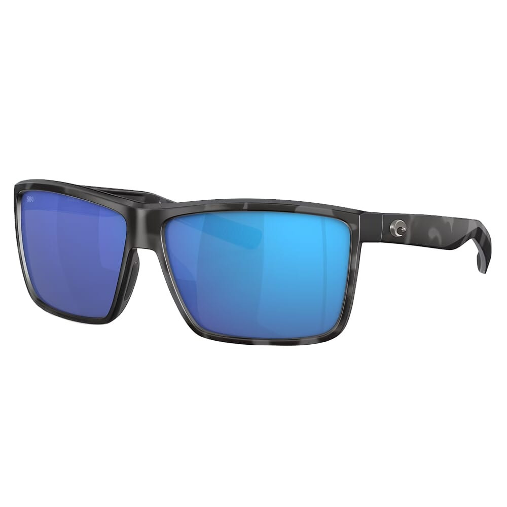Costa Del Mar Costa Rinconcito Tiger Shark Frame Sunglasses w/Blue Mirror 580G Lenses 06S9016-90162960 - Costa Del Mar
