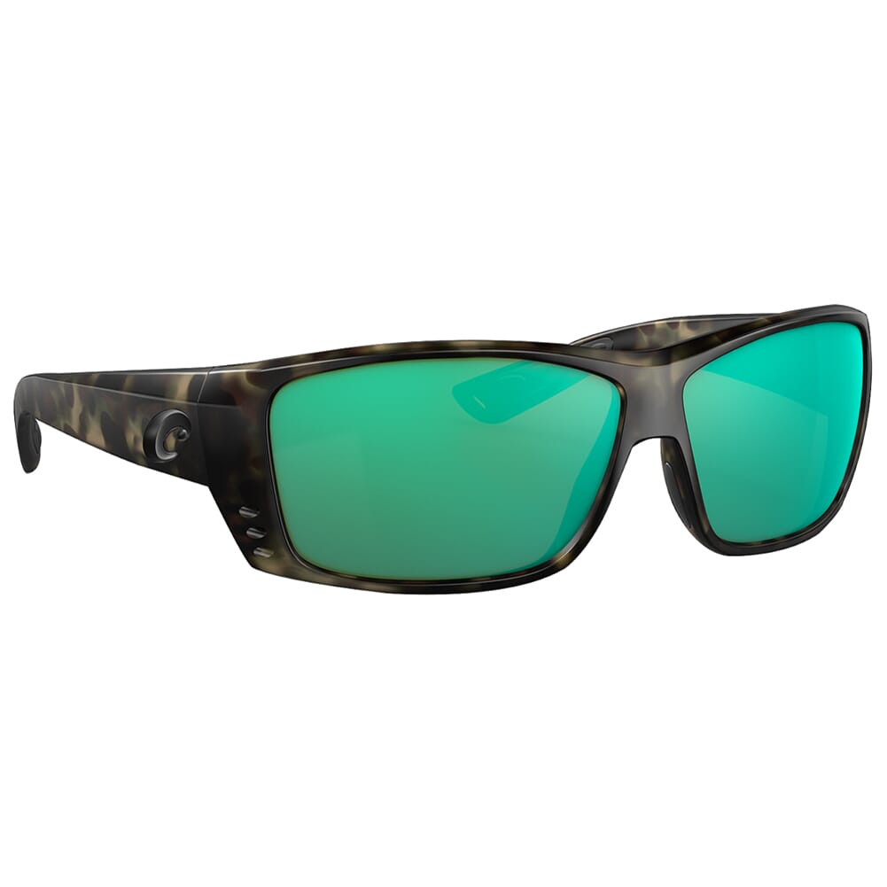 Costa Del Mar Costa Cat Cay Wetlands Frame Sunglasses w/Green Mirror 580P Lenses 06S9024-90243561 - Costa Del Mar