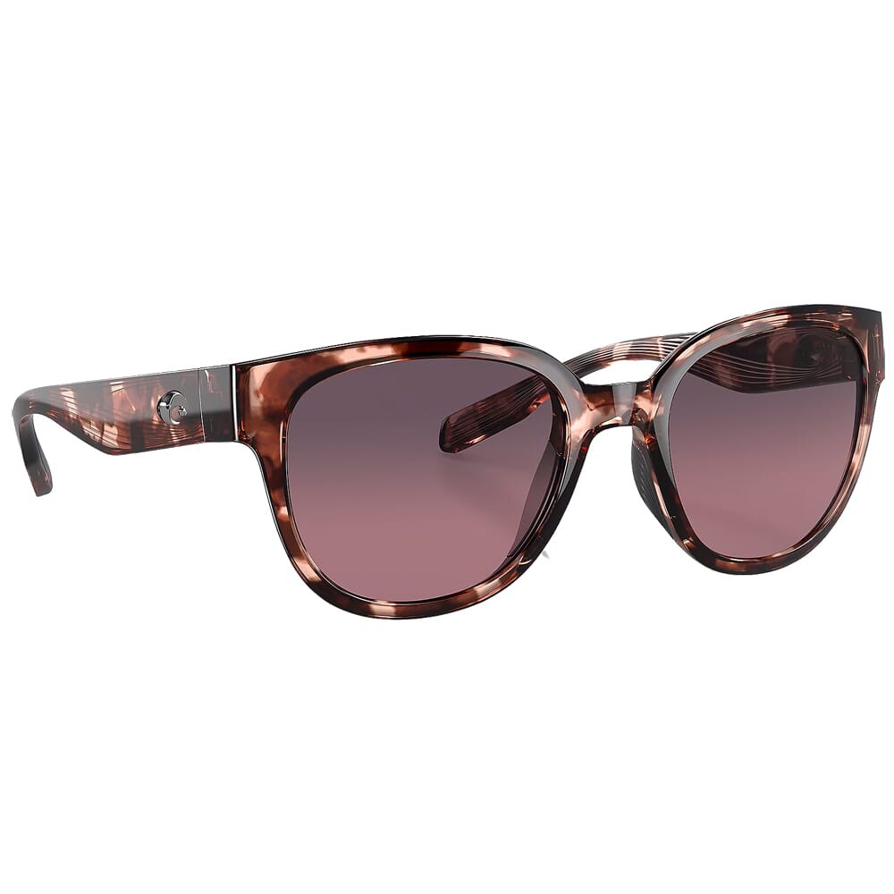 Costa Del Mar Costa Salina Coral Tort Frame Sunglasses w/Rose Gradient 580G Lenses 06S9051-90510953 - Costa Del Mar