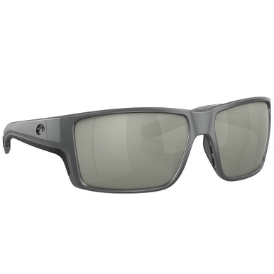 Costa Del Mar Costa Reefton Pro Gray Sunglasses w/Gray Silver Mirror 580G Lenses 06S9080-90800963 - Costa Del Mar