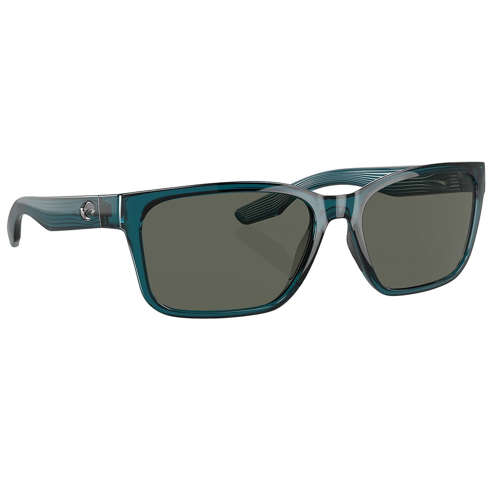 Costa Del Mar Costa Palmas Teal Frame Sunglasses w/Gray 580G Lenses 06S9081-90810757 - Costa Del Mar