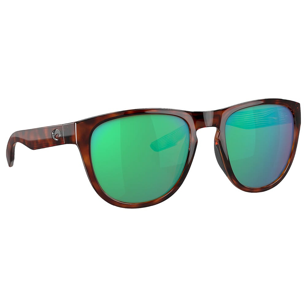 Costa Del Mar Costa Irie Tortoise Frame Sunglasses w/Green Mirror 580G Lenses 06S9082-90820655 - Costa Del Mar