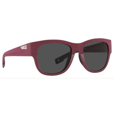 Costa Del Mar Costa Caleta Net Plum Frame Sunglasses w/Grey 580G Lenses 06S9084-90840155 - Costa Del Mar