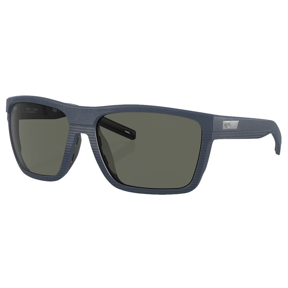 Costa Del Mar Costa Pargo Net Midnight Blue Frame Sunglasses w/Gray 580G Lenses 06S9086-90860561 - Costa Del Mar