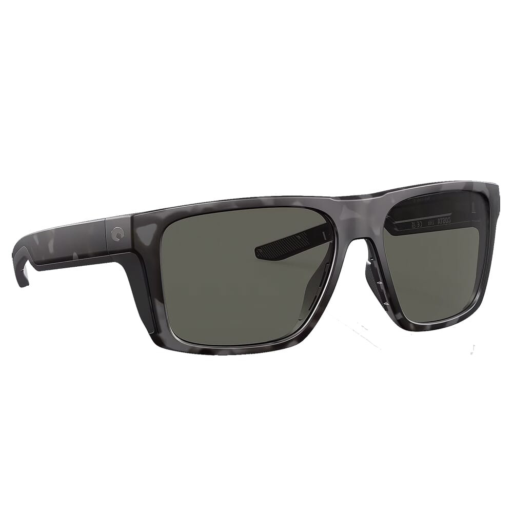Costa Del Mar Costa Lido Tiger Shark Frame Sunglasses w/Gray 580G Lenses 06S9104-91041357 - Costa Del Mar