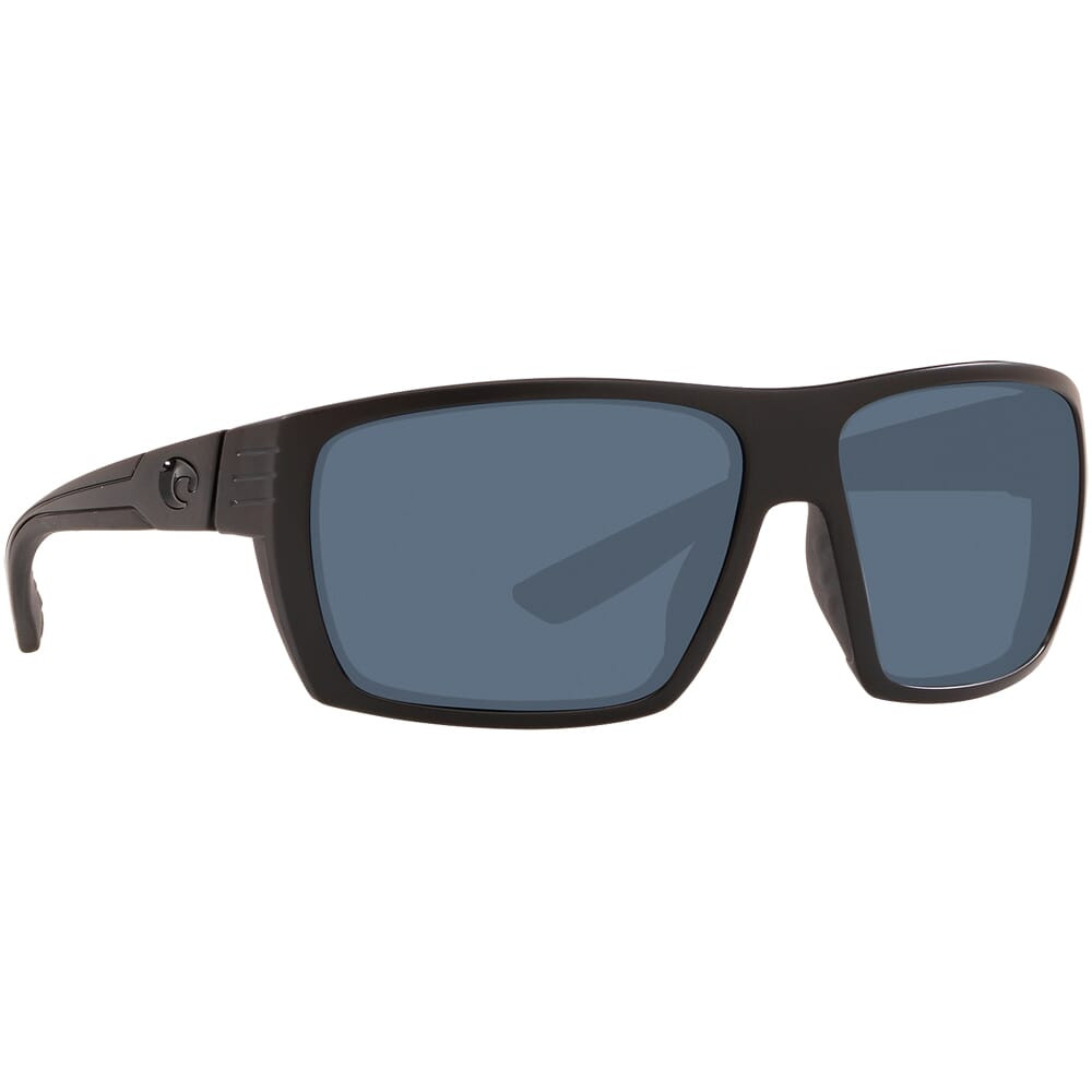 Costa Del Mar Costa Hamlin Blackout Frame Sunglasses w/ Gray 580P Lenses HL-01-OGP - Costa Del Mar