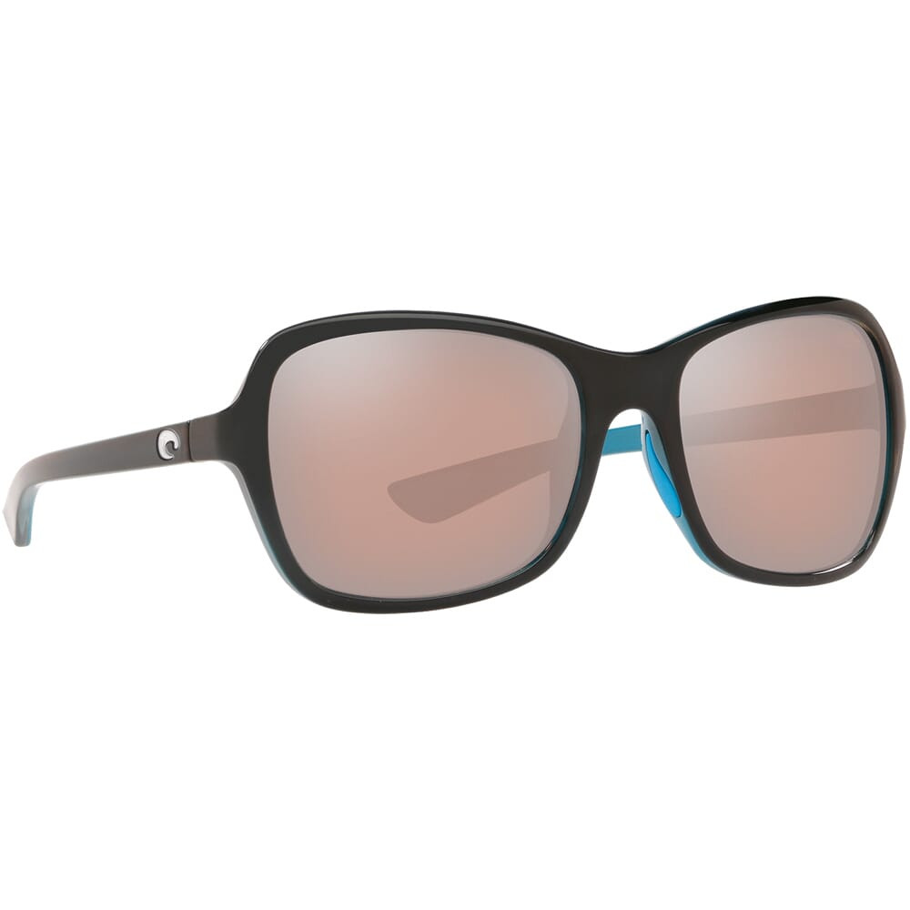 Costa Del Mar Costa Kare Ocearch Sea Glass Frame Sunglasses w/ Copper Silver Mirror 580P Lenses KAR-152OC-OSCP - Costa Del Mar