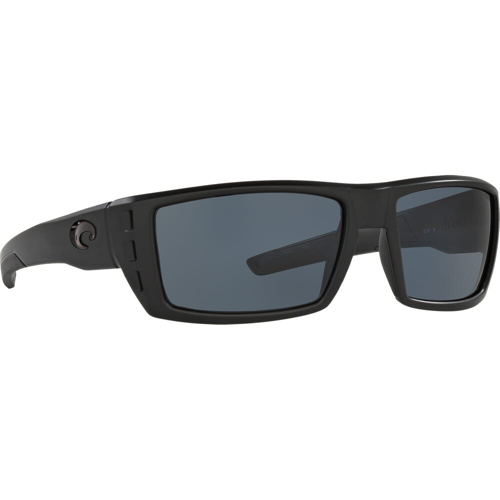 Costa Del Mar Costa Rafael Blackout Frame Sunglasses w/ Gray 580G Lenses RFL-01-OGGLP - Costa Del Mar
