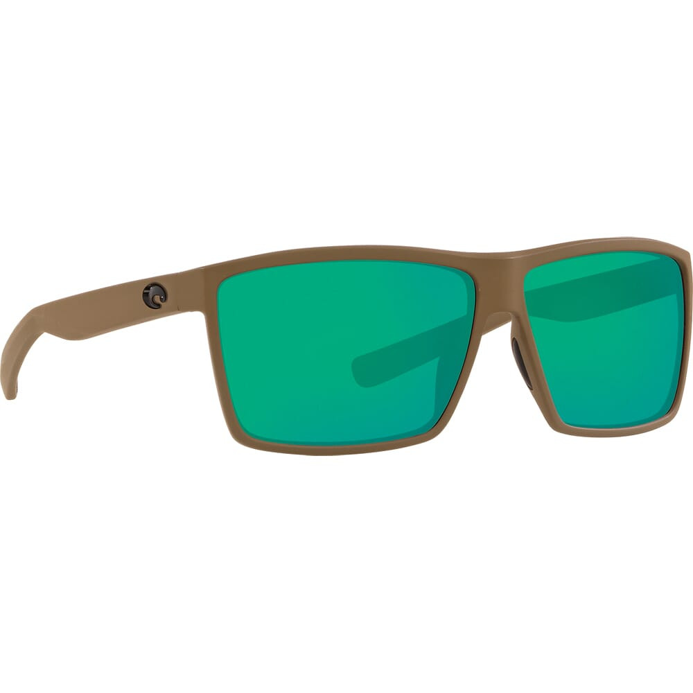 Costa Del Mar Costa Reefton Moss Frame Sunglasses w/ Green Mirror 580G Lenses RFT-198-OGMGLP - Costa Del Mar