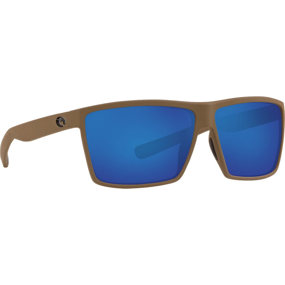 Costa Del Mar Costa Rincon Moss Frame Sunglasses w/ Blue Mirror 580P Lenses RIN-198-OBMP - Costa Del Mar