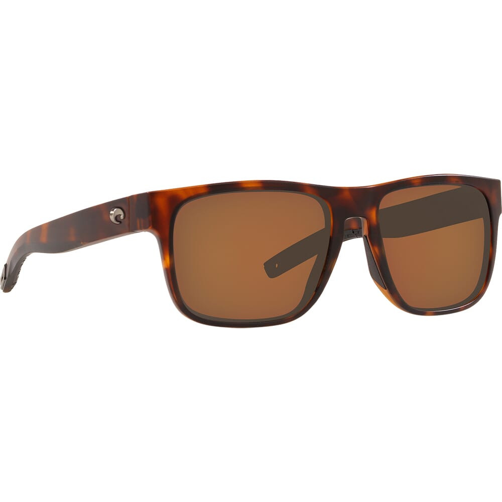 Costa Del Mar Costa Spearo Matte Tortoise Frame Sunglasses w/ Copper 580G Lenses SPO-191-OCGLP - Costa Del Mar