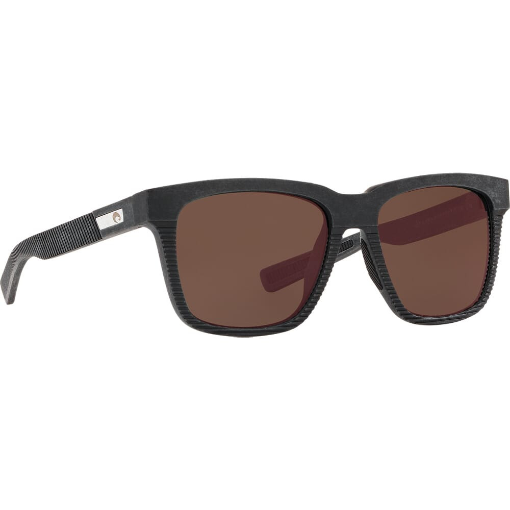 Costa Del Mar Costa Untangled Pescador Net Gray w/Black Rubber Sunglasses w/ Copper 580G Lenses UC1-00G-OCGLP - Costa Del Mar