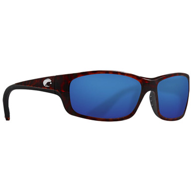 Costa Del Mar Costa Jose Tortoise Frame Sunglasses w/Blue Mirror 580G Lenses 06S9023-90231662 - Costa Del Mar