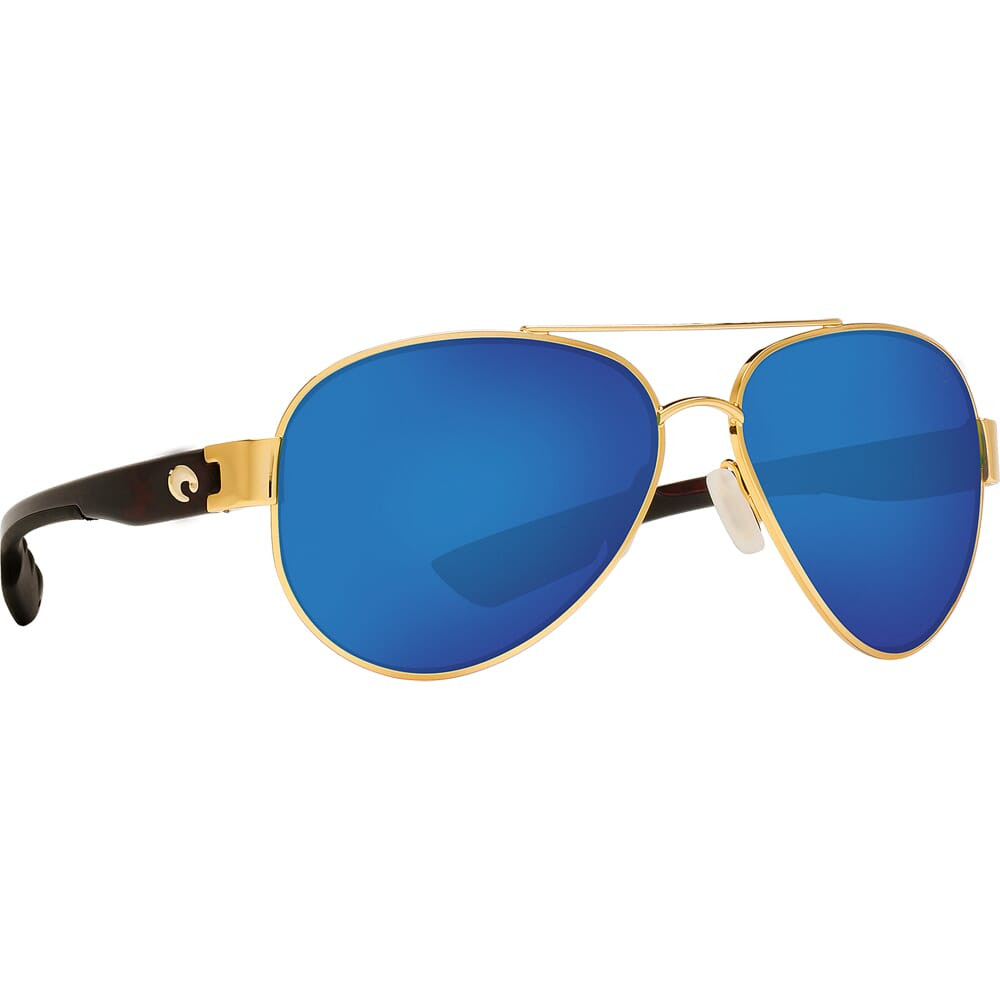 Costa Del Mar Costa South Point Gold Frame Sunglasses w/Blue Mirror 580G Lenses 06S4010-40101759 - Costa Del Mar