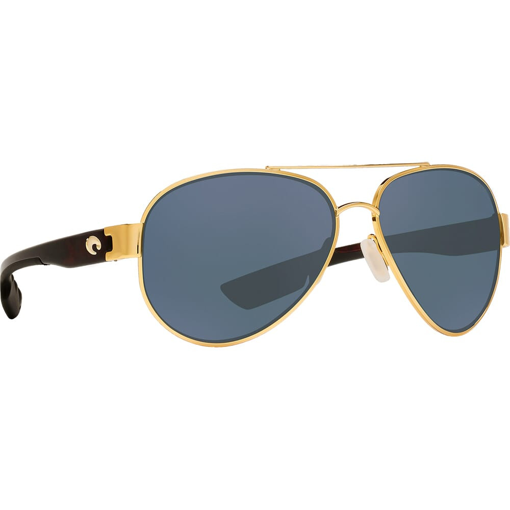 Costa Del Mar Costa South Point Gold Frame Sunglasses w/Gray 580P Lenses 06S4010-40100359 - Costa Del Mar