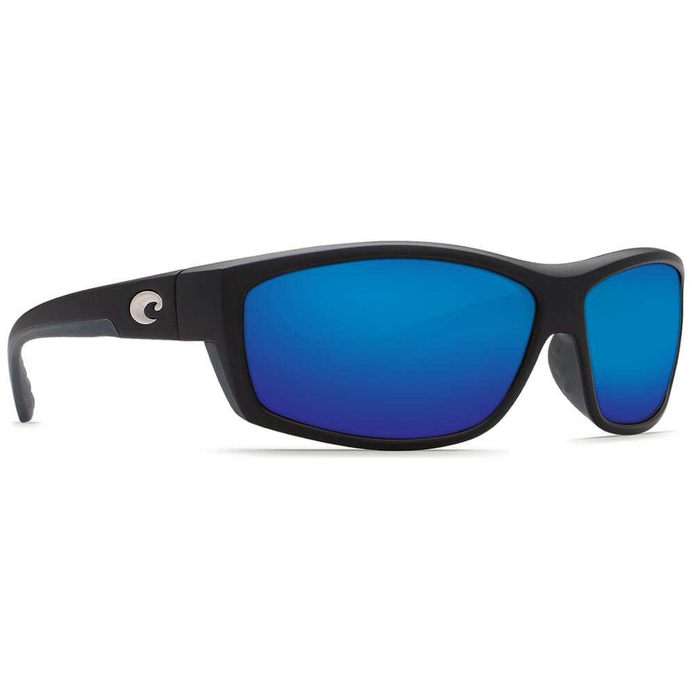 Costa Del Mar Costa Saltbreak Black Frame Sunglasses w/Blue Mirror 580G Lenses 06S9020-90201965 - Costa Del Mar