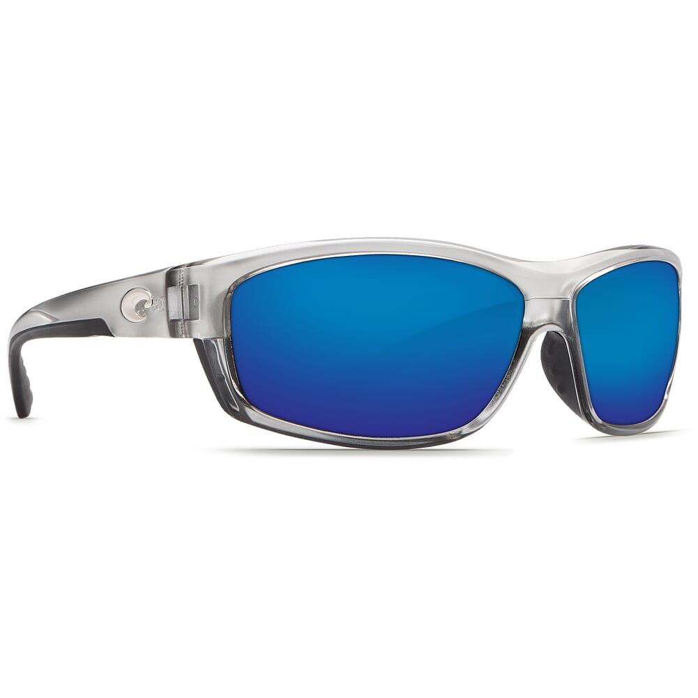 Costa Del Mar Costa Saltbreak Silver Frame Sunglasses w/Blue Mirror 580G Lenses 06S9020-90202265 - Costa Del Mar