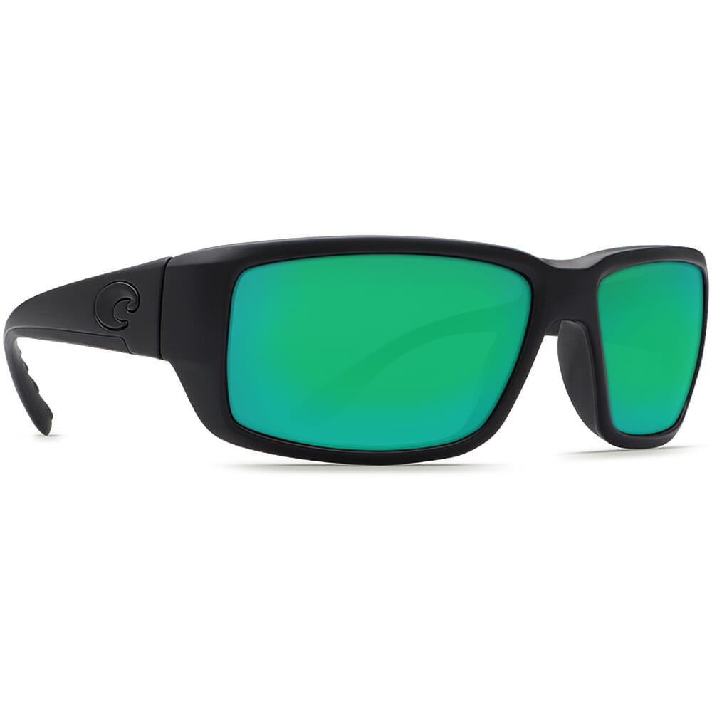 Costa Del Mar Costa Fantail Blackout Frame Sunglasses w/Green Mirror 580G Lenses 06S9006-90063059 - Costa Del Mar