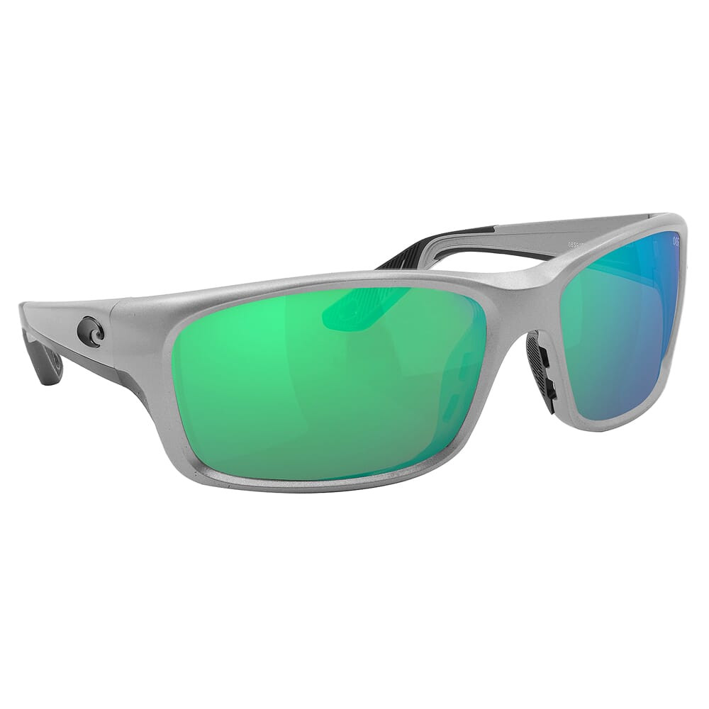 Costa Del Mar Costa Jose Pro Silver Metallic Frame Sunglasses w/Green Mirror 580G Lenses 06S9106-91060762 - Costa Del Mar