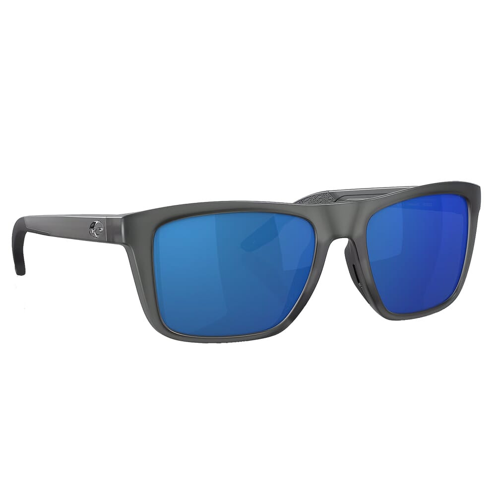 Costa Del Mar Costa Mainsail Gray Frame Sunglasses w/Blue Mirror 580P Lenses 06S9107-91070555 - Costa Del Mar