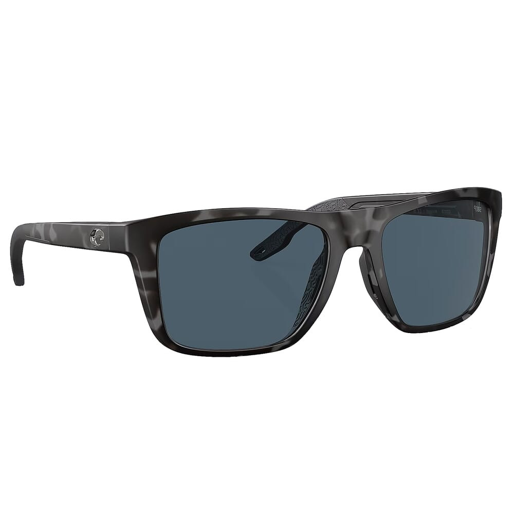 Costa Del Mar Costa Mainsail Tiger Shark Frame Sunglasses w/Gray 580P Lenses 06S9107-91070755 - Costa Del Mar