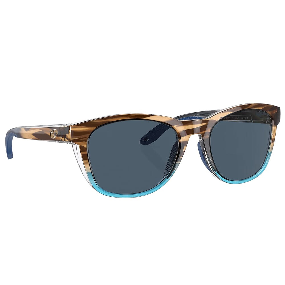 Costa Del Mar Costa Aleta Wahoo Frame Sunglasses w/Gray 580P Lenses 06S9108-91080254 - Costa Del Mar