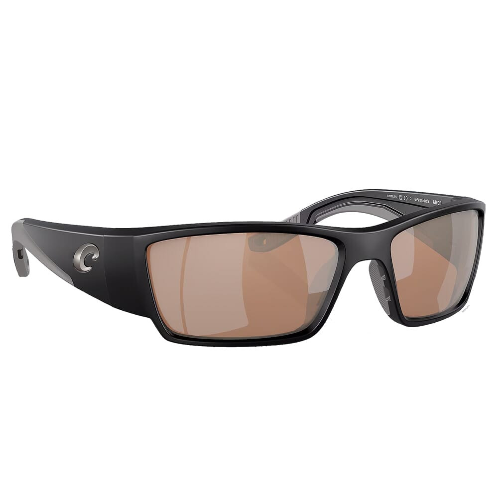 Costa Del Mar Costa Corbina Pro Black Frame Sunglasses w/Copper Silver Mirror 580G Lenses 06S9109-91090361 - Costa Del Mar