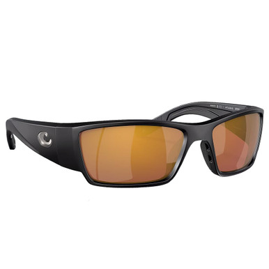 Costa Del Mar Costa Corbina Pro Matte Black Frame Sunglasses w/Gold Mirror 580G Lenses 06S9109-91091161 - Costa Del Mar