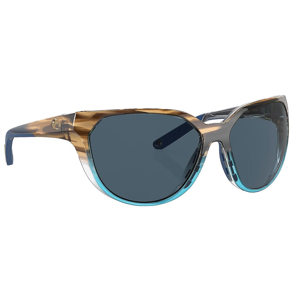 Costa Del Mar Costa Mayfly Wahoo Frame Sunglasses w/Gray 580P Lenses 06S9110-91100658