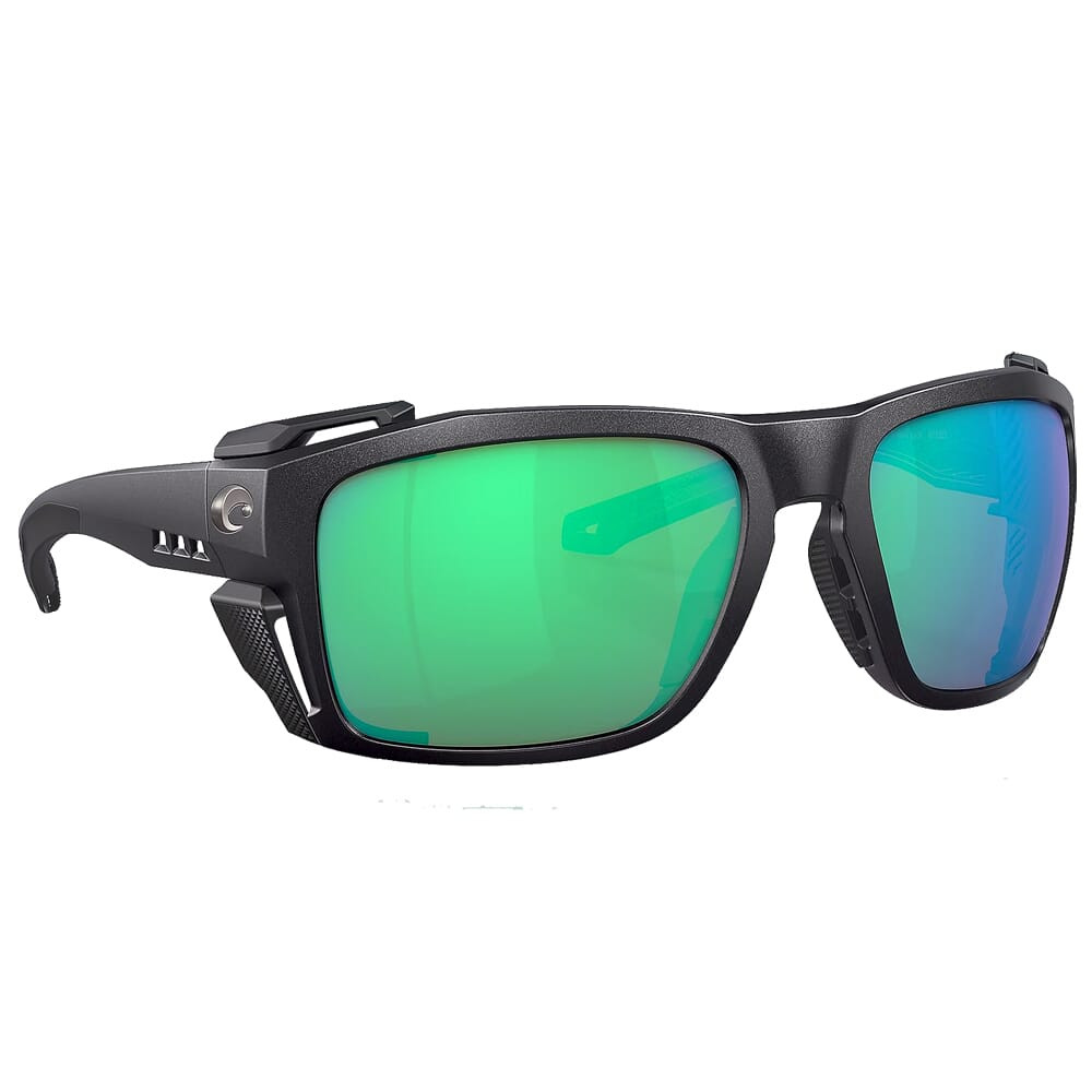 Costa Del Mar Costa King Tide 8 Black Pearl Frame Sunglasses w/Green Mirror 580G Lenses 06S9111-91110260 - Costa Del Mar