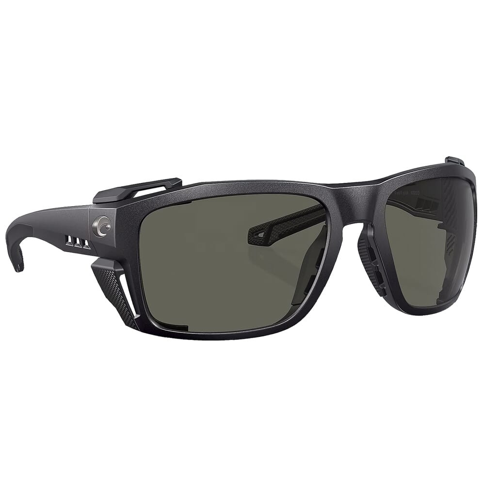 Costa Del Mar Costa King Tide 8 Black Pearl Frame Sunglasses w/Gray 580G Lenses 06S9111-91110460 - Costa Del Mar