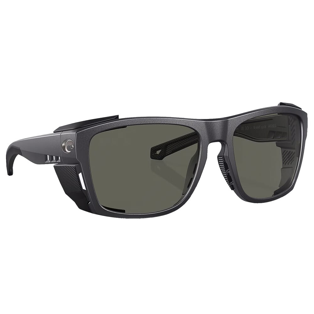 Costa Del Mar Costa King Tide 6 Black Pearl Frame Sunglasses w/Gray 580G Lenses 06S9112-91120458 - Costa Del Mar