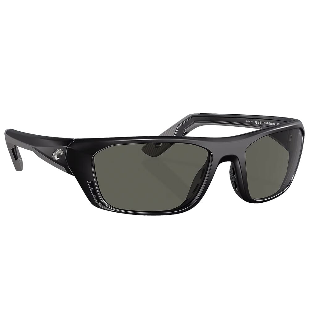Costa Del Mar Costa Whitetip Pro Matte Black Frame Sunglasses w/Gray 580G Lenses 06S9115-91150457 - Costa Del Mar