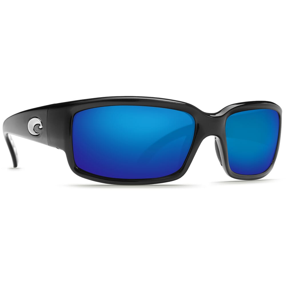 Costa Del Mar Costa Caballito Black Frame Sunglasses w/Blue Mirror 580P Lenses 06S9025-90250659 - Costa Del Mar