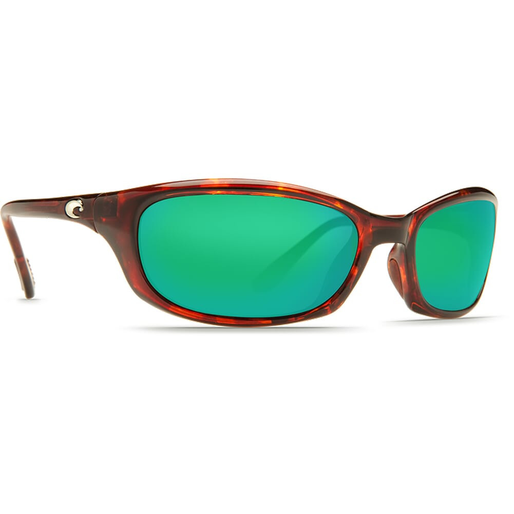 Costa Del Mar Costa Harpoon Tortoise Frame Sunglasses w/Green Mirror 580P Lenses 06S9040-90400562 - Costa Del Mar